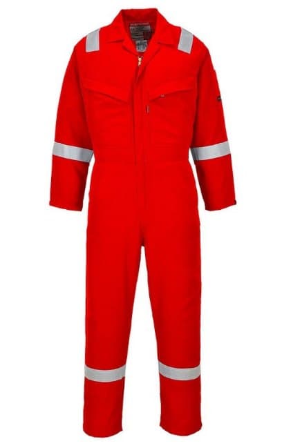 Red Cotton Coverall